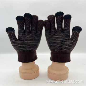 men's knitted gloves with high quality